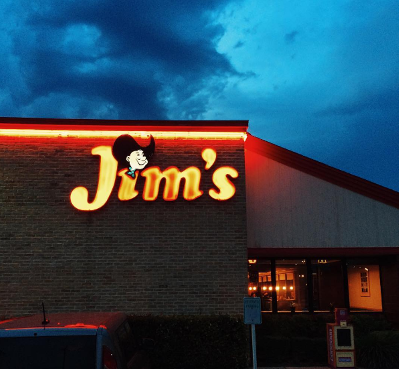 Jim&#146;s
multiple locations, jimsrestaurants.com
Love it or hate it, Jim&#146;s is the San Antonio staple that will satisfy any late-night craving. With most locations open 24 hours, there&#146;s no way you can go wrong with a trip this old SA standby.
Photo via Instagram,  lookingforangelaska