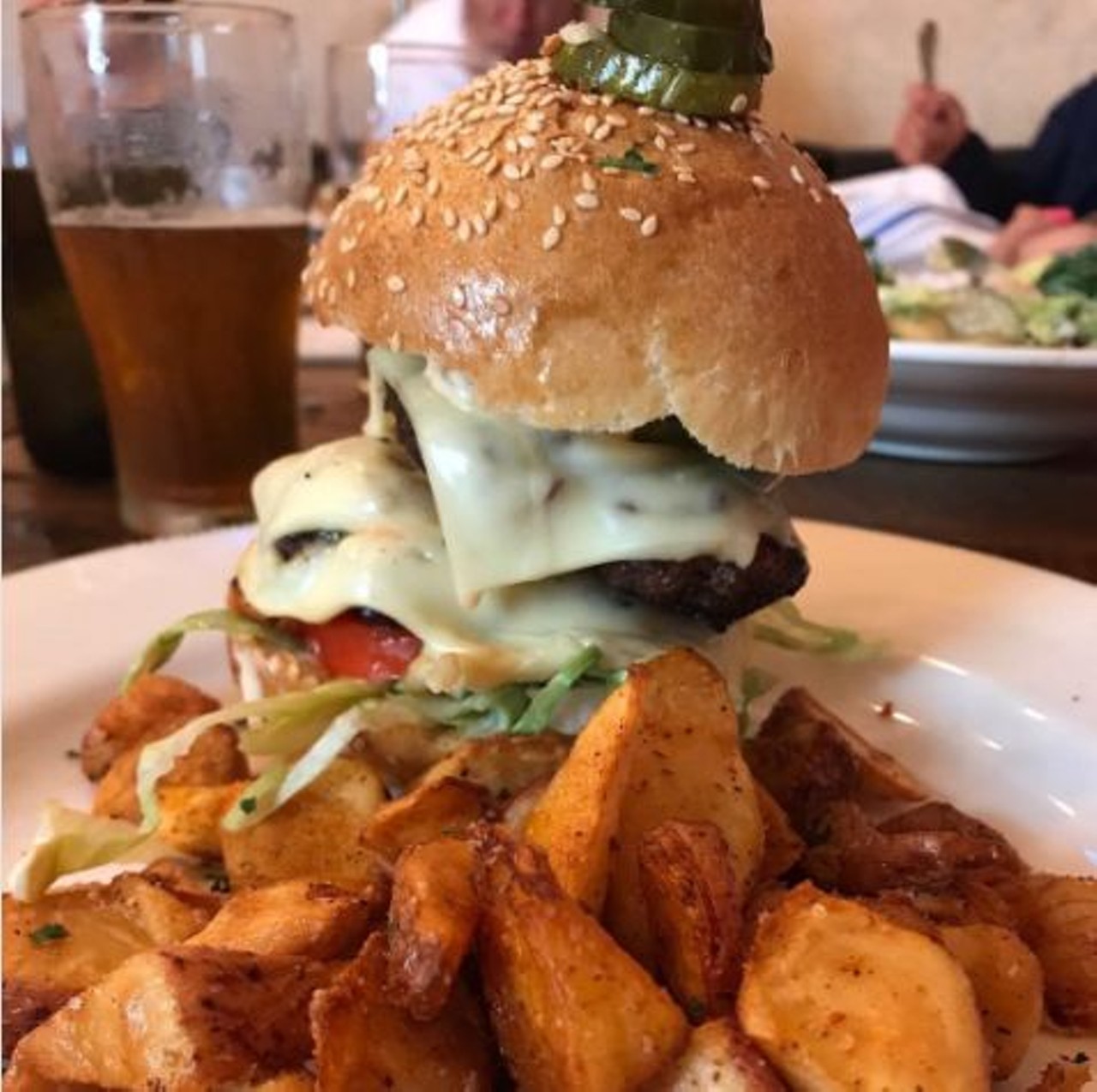 Southerleigh Fine Food & Brewery
136 E. Grayson St., Suite 120, (210) 455-5701, 
southerleigh.com
Burgers and beer, what a pair. Enjoy some of the most mouthwatering burgers at Southerleigh.
Photo via Instagram
quebel_06
