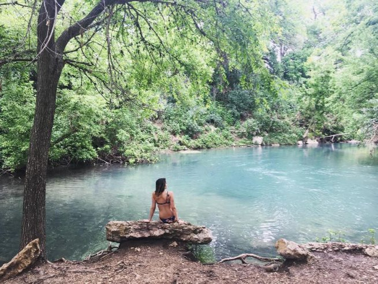 Rio Vista Falls in San Marcos
555 Cheatham St., San Marcos, (512) 393-8400
Are you ready to relax in the crystal-clear falls of the San Marcos River? For Free? I don&#146;t think you&#146;re ready. Grab some friends and some floaties, and get ready to have some summer fun. Just stay hydrated, and don&#146;t litter.
Photo via Instagram, a_evanss