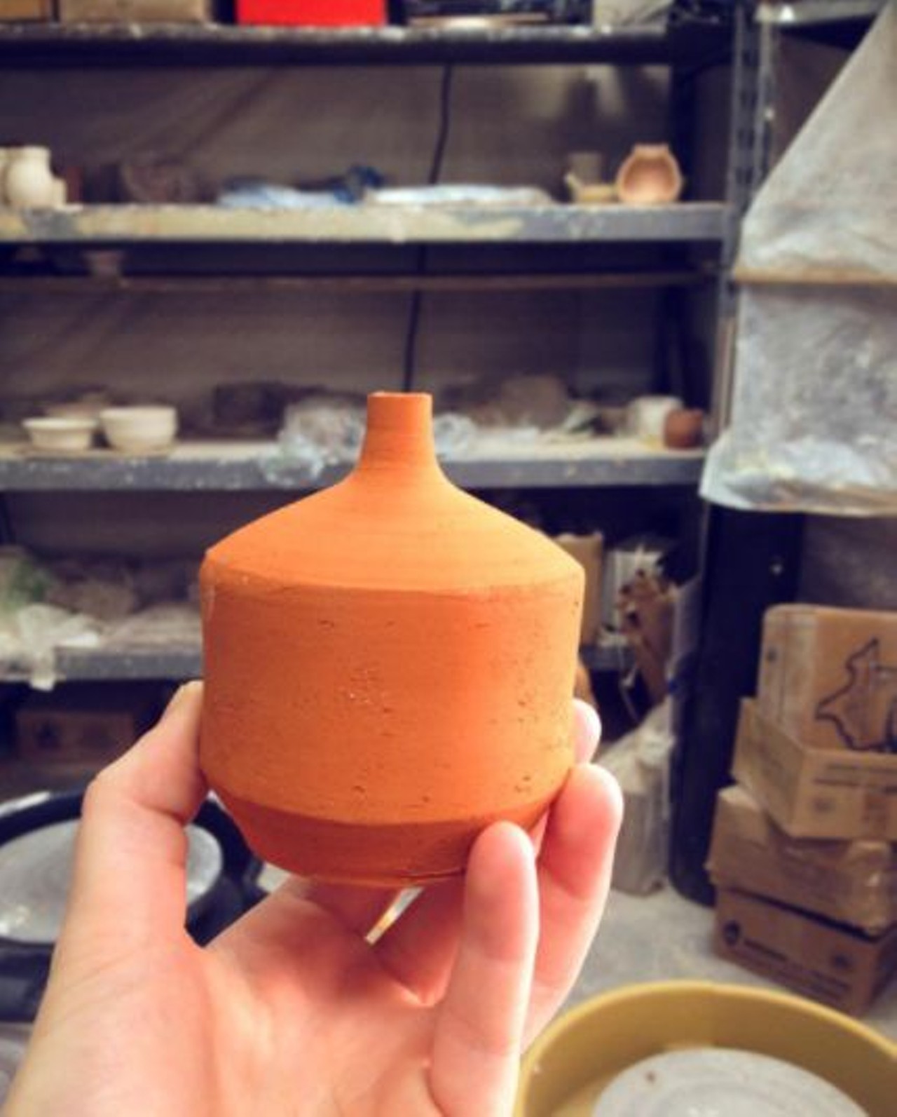 Get crafty with DIY projects
Have your friends over and work on fun DIY projects. Once you guys feel comfortable in your artistic skills, try shaking things up by joining an art class like Sunin Clay Studio or visiting a sit-in painting store like Clay Casa. 
Photo via Instagram, flyntclay