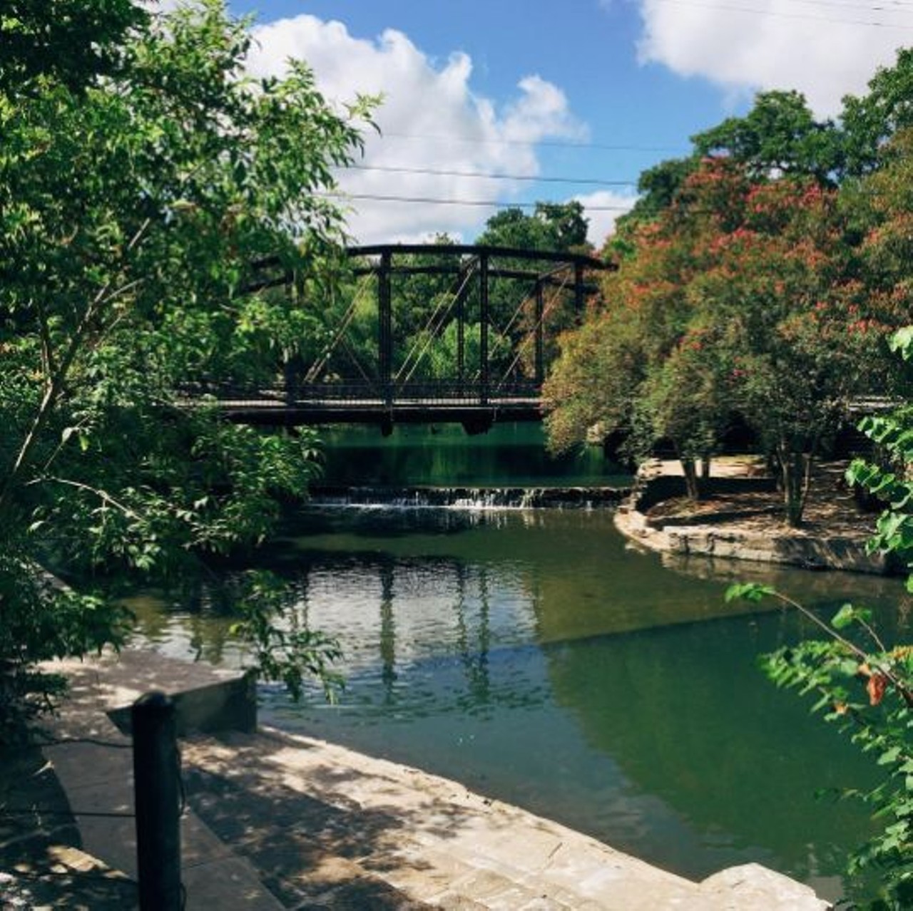 Brackenridge Park 
3700 N. St. Mary's St., (210) 207-7275 
Bring your partner to Brackenridge and claim a place by the water. It&#146;s definitely one of the best make out spots in the 210. 
Photo via Instagram, sanantoniolovelist