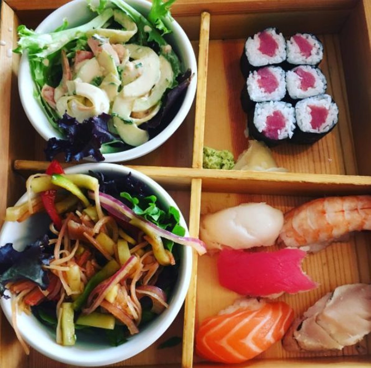 Piranha Killer Sushi
Quarry Village, 260 E Basse Rd #101, (210) 822-1088
Since opening its SA location in 2012, this sushi eatery has filled the temaki-shaped hole at the Quarry Village. 
Photo via Instagram, marissa_rod22</a