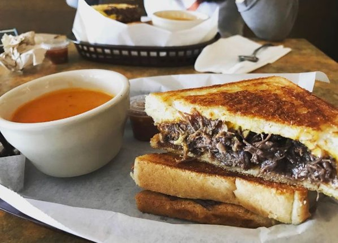 Barrio Barista
3735 Culebra Rd, (210) 519-5403, barriobarista.wixsite.com/barriobarista
Taste the best of the West Side and order the barbacoa grilled cheese. Wash it down with Texas-sized cup of coffee.
Photo via Instagram, john_stiles_