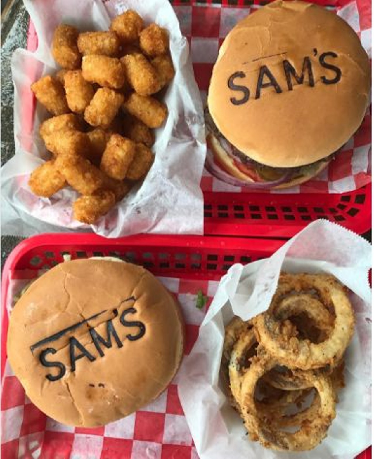 Sam&#146;s Burger Joint
330 E Grayson St, (210) 223-2830, 
samsburgerjoint.com
See live performances, enjoy a perfect lunch date, and devour Sam&#146;s signature burgers. 
Photo via Instagram
_pcta
