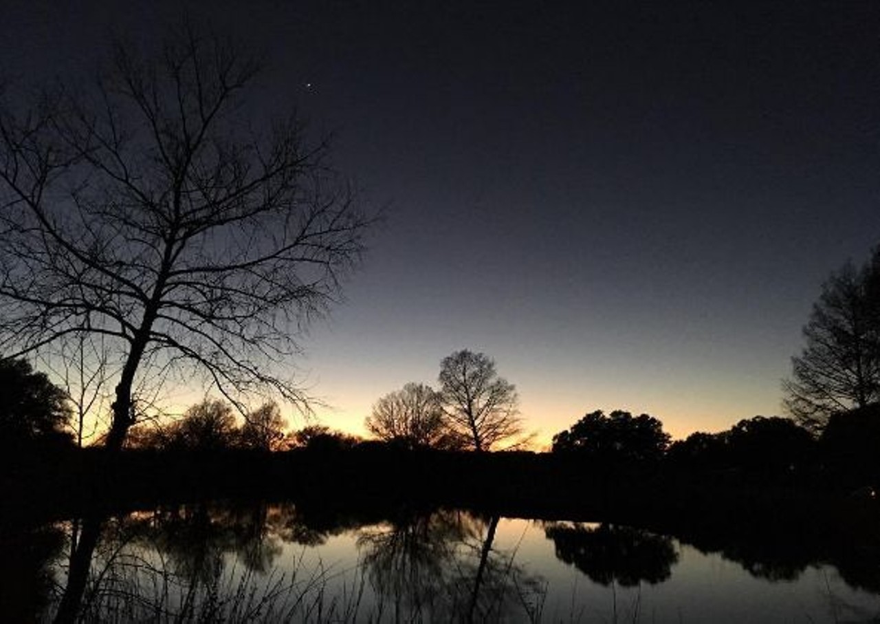Blanco State Park
101 Park Rd 23, Blanco, tpwd.texas.gov/state-parks/blanco
The little ones will love swimming in the river, but we have a hunch that you and your boo will prefer the coziness of the moonlight.
Photo via Instagram, tanna.dean
