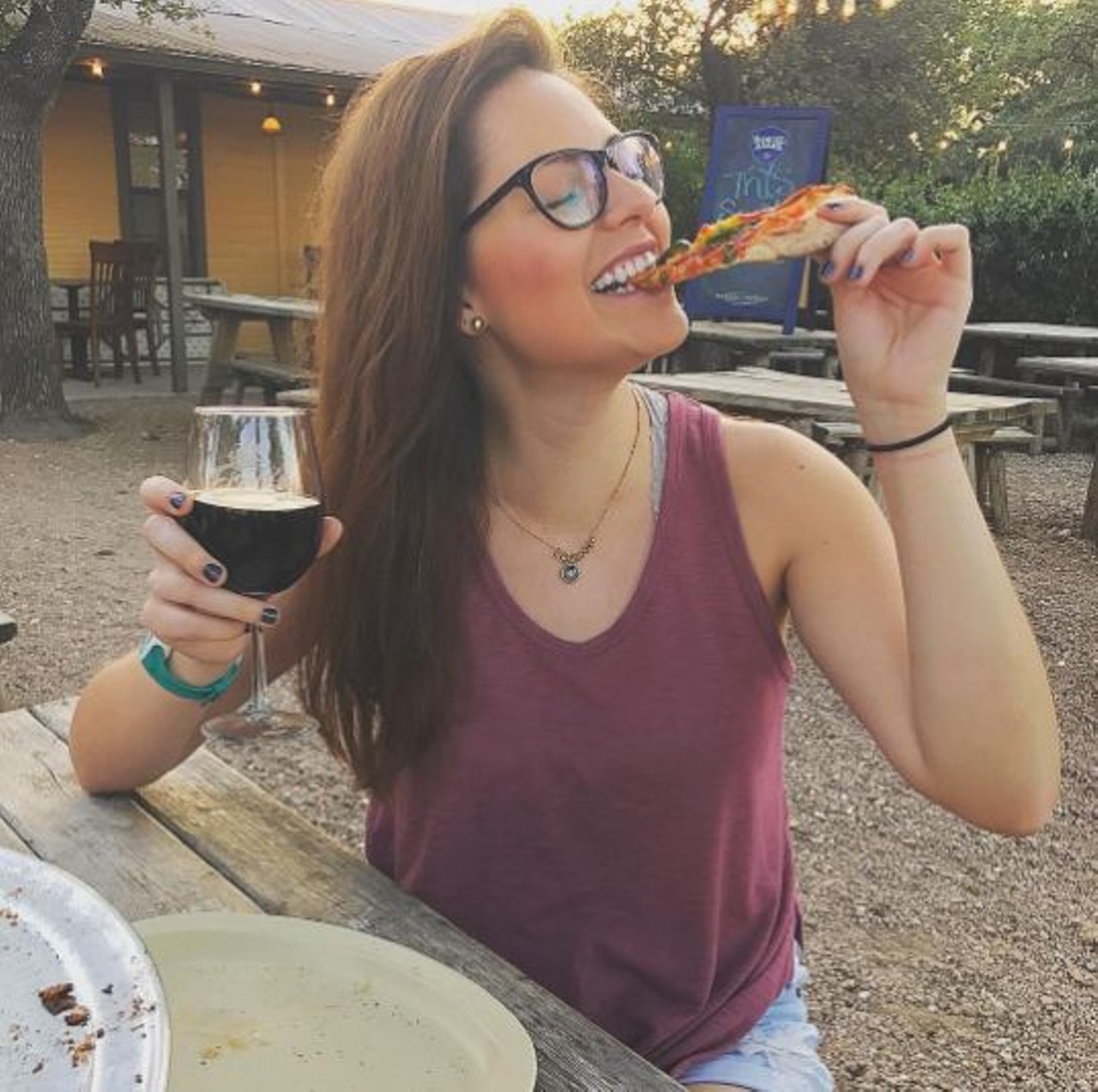 Fralo&#146;s Pizza
23651 I-10 Frontage Road, (210) 698-6616
This fun outdoor eatery is a great spot for people wanting to bring their own drinks to dinner.
Photo via Instagram, lyndserella_