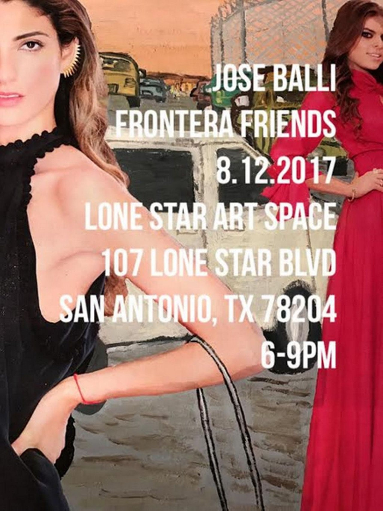  "Frontera Friends" Artist Reception 
Sat., Aug. 12, 6-9 p.m., Lone Star Art Space, 107 Lonestar Blvd.