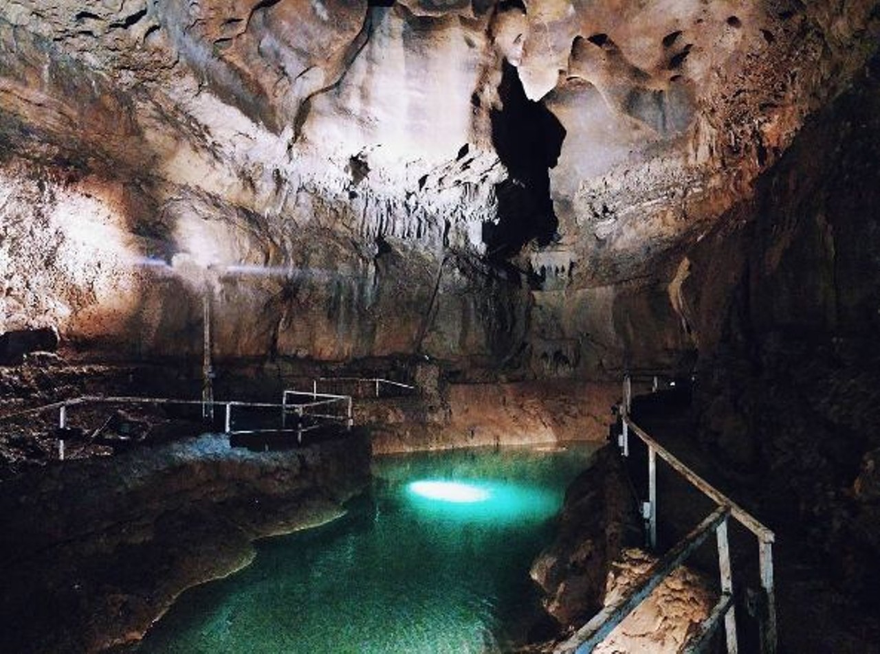 Explore the Cascade Caverns
226 Cascade Cavern, Boerne, (830) 755-8080, cascadecaverns.com
This natural wonder is a million years in the making, but it&#146;ll put you in awe as soon as you get there.
Photo via Instagram, ezratorres