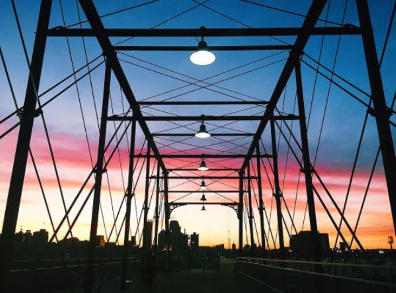 Catch the sunset at Hays Street Bridge
803 N Cherry St, (210) 207-0970, facebook.com
What&#146;s more romantic and inexpensive than the sunset?
Photo via Instagram,  duffythevampireslayer
