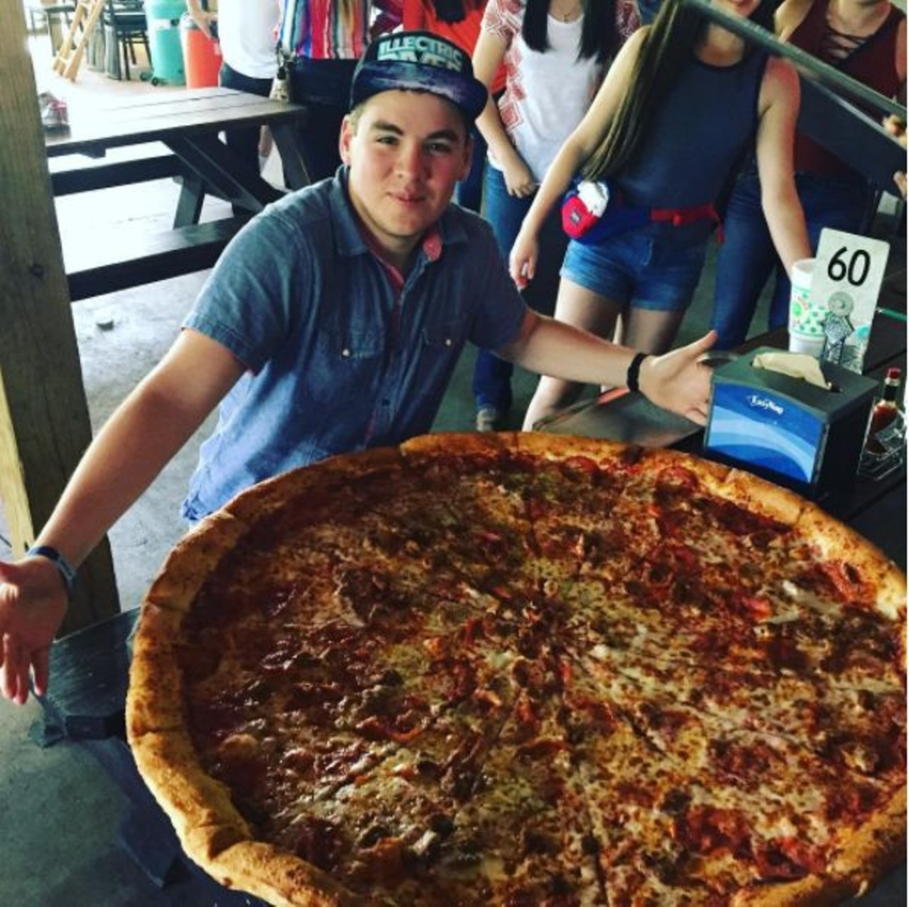 Pizza from Big Lou's (but plan ahead!)
2048 S WW White Road,  (210) 337-0707
While this visit might require some planning, the payoff will be worth it. Take the crew. 
Photo via Instagram, the_averagenerd