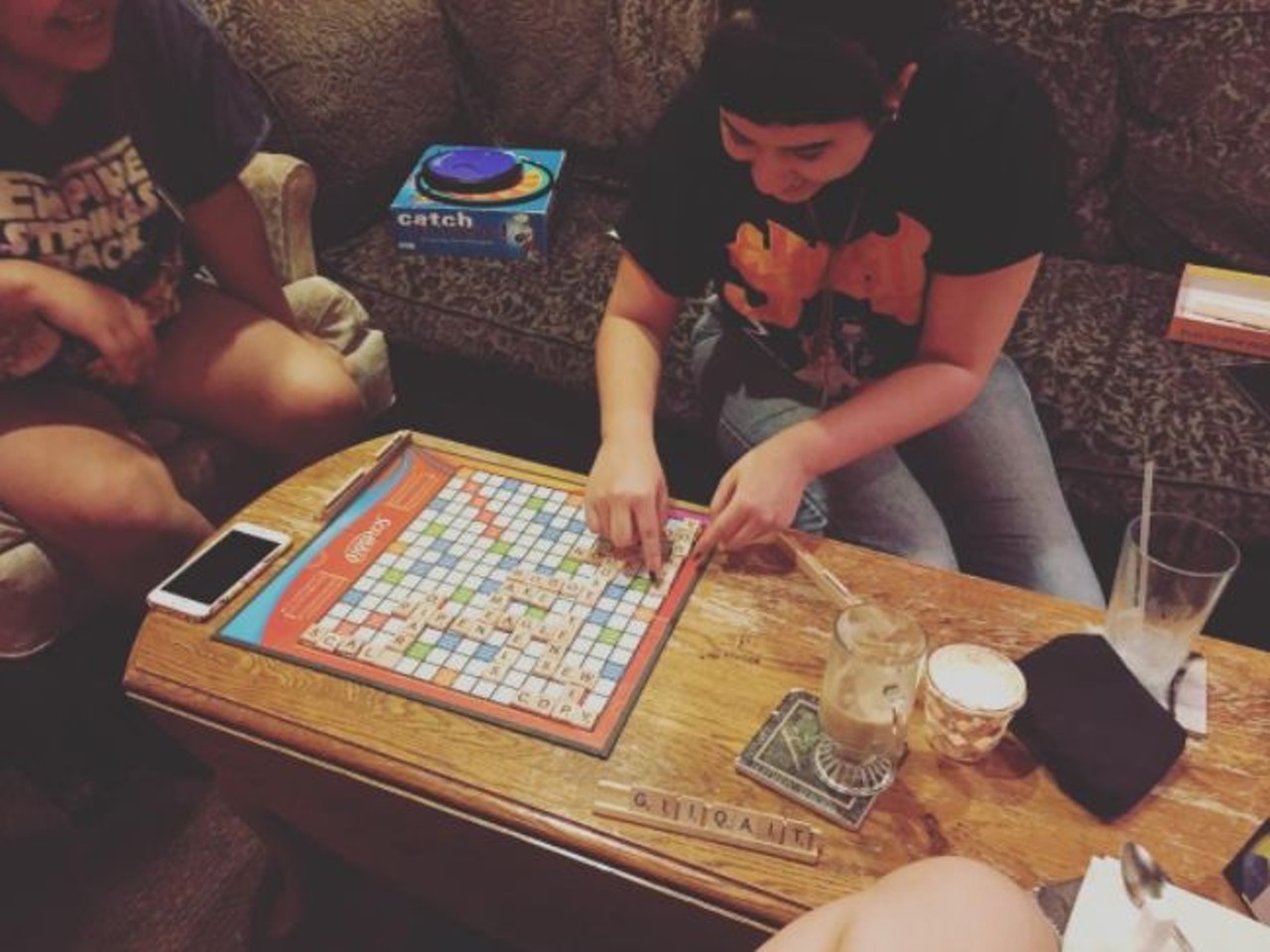 Play boardgames  at Candlelight Coffeehouse 
Grab a coffee, beer or glass of wine and challenge your friends to an evening of board games. It's a cheap way to pass the time and you'll get to show off your mad Scrabble skills.
Photo via Instagram, babydeniro