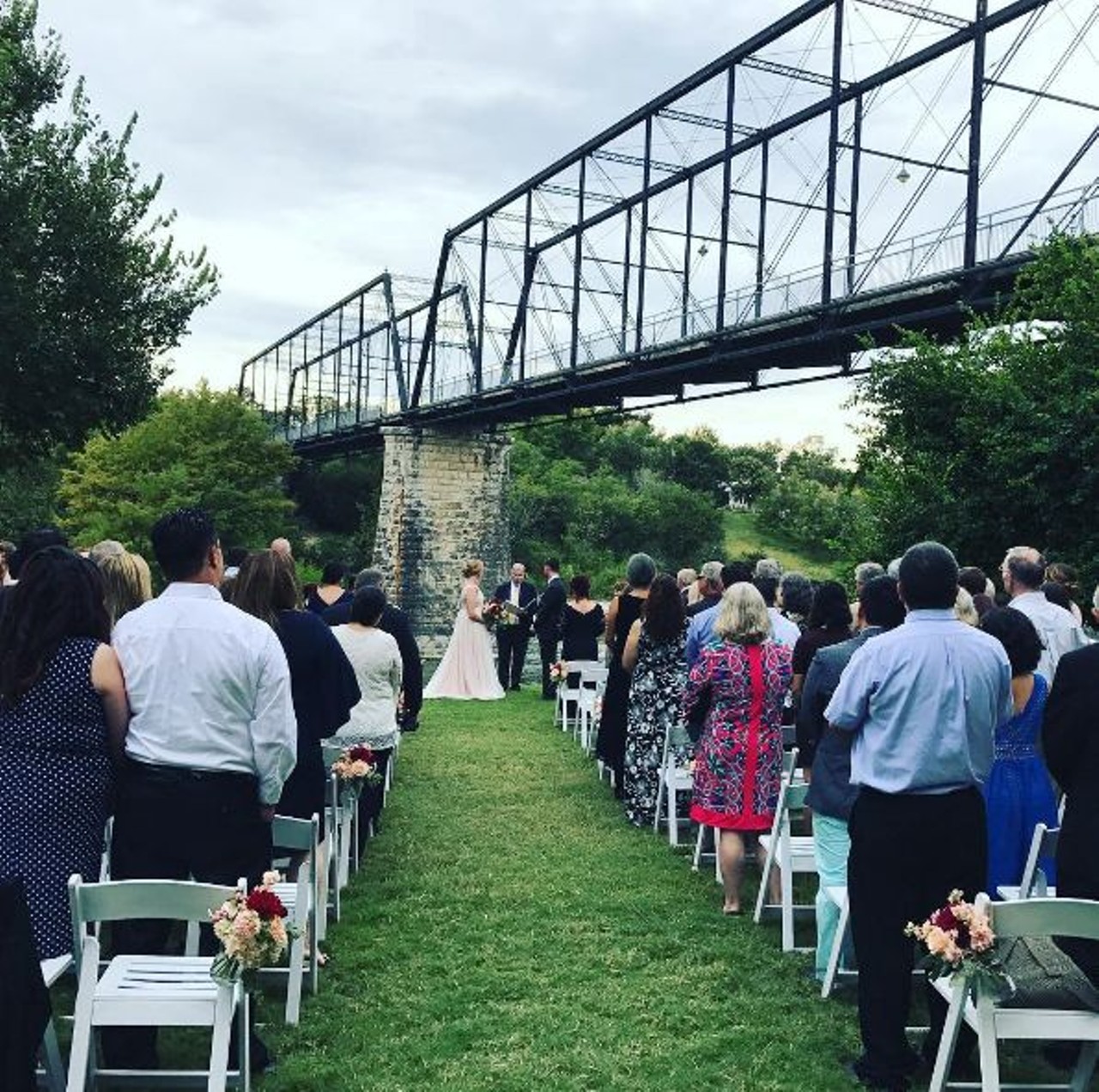 Milltown Historic District
The River Venue lets you get hitched along the majestic falls of the Guadalupe River with the 1887 Faust Street Bridge in the backdrop.
561 Oasis St, New Braunfels, milltownhistoricdistrictnb.com
Photo via Instagram, djbrianweber13