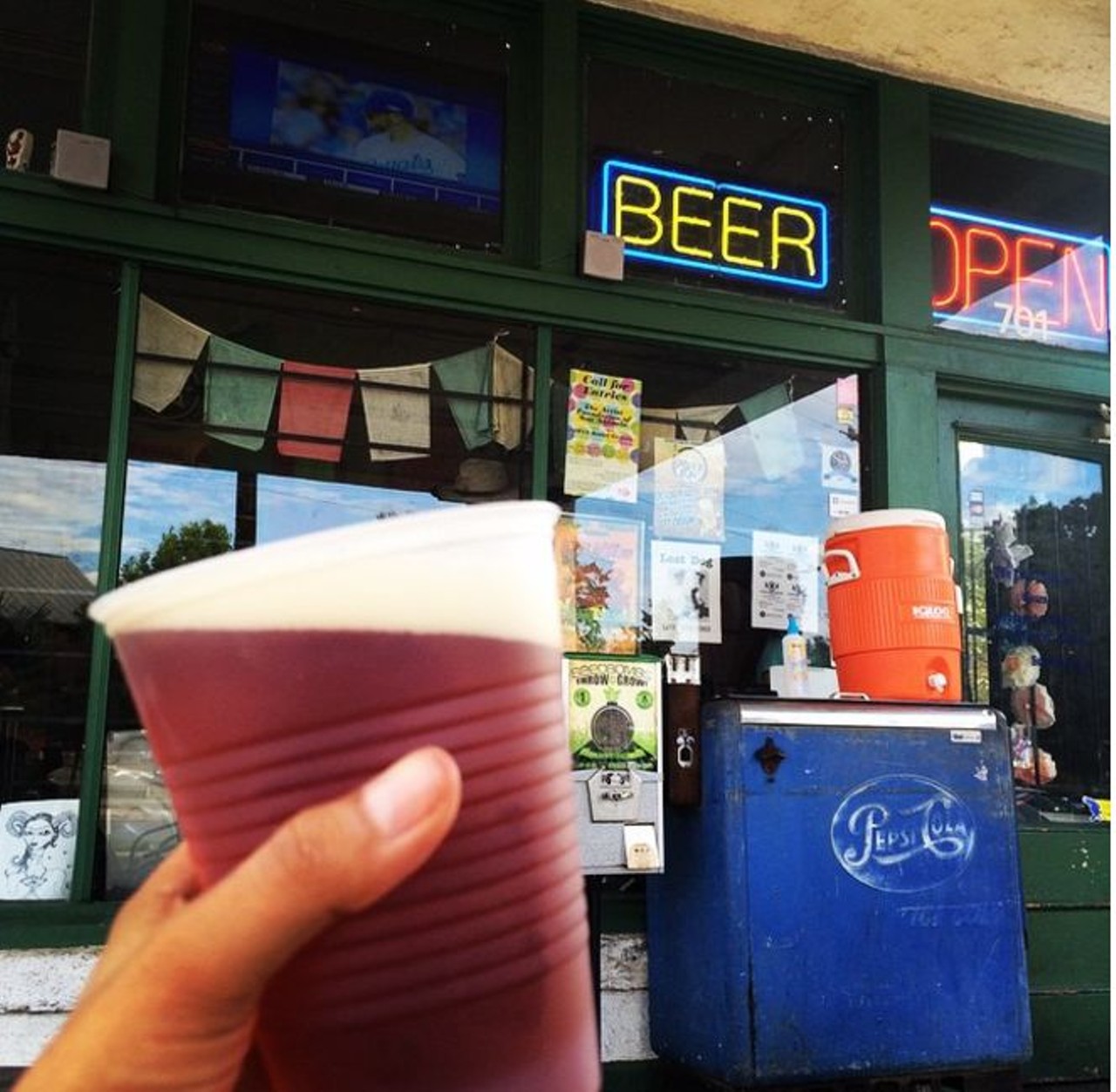 The Filling Station Tap Room
701 S. St. Mary&#146;s St., (210) 444-2200, facebook.com/stationtaproom
Bold beers are poured at this tiny joint that used to house the Station Cafe. Make yourself at home on the patio. 
Photo via Instagram,  aliinunderland