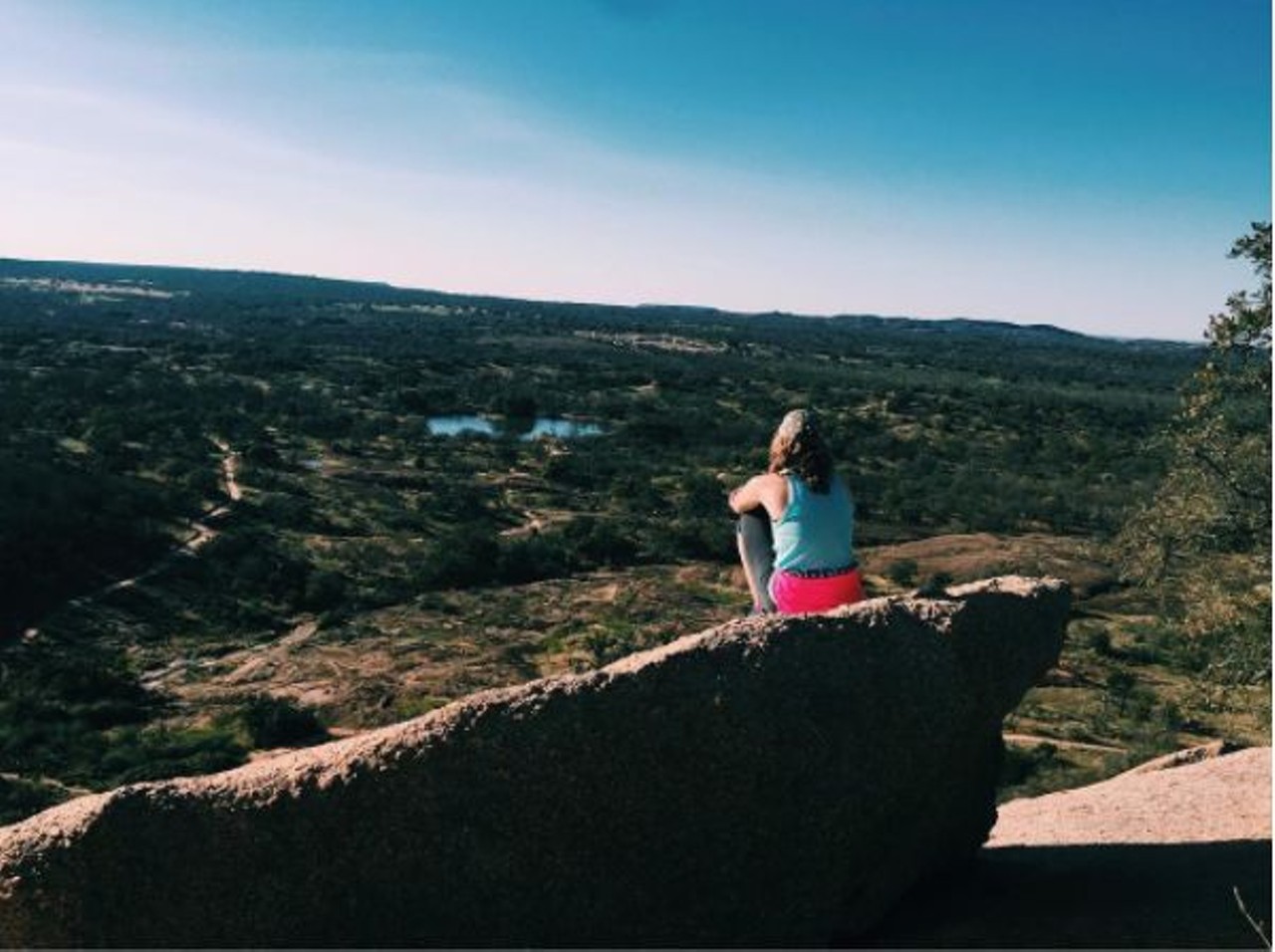 Enchanted Rock State Natural Area
16710 Ranch Road, Fredericksburg, tpwd.texas.gov/state-parks/enchanted-rock
Enchanted rock: land of the magical, mystical and well, enchanted, as the Texas Parks and Wildlife puts it. Explore the 11 miles of hiking and be glad you&#146;re not stuck inside the city. 
Photo via Instagram, taaylurr2