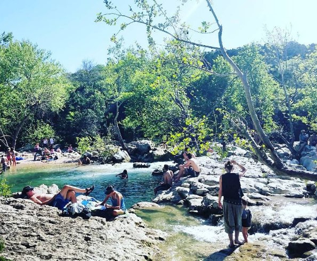 Twin Falls
S Mo-Pac Expy, Austin, (512) 974-6700, facebook.com/TwinFallsofAustin
You know you&#146;re tempted to belt out &#147;Part of Your World&#148; on those rocks.
Photo via Instagram, jmmmaniar