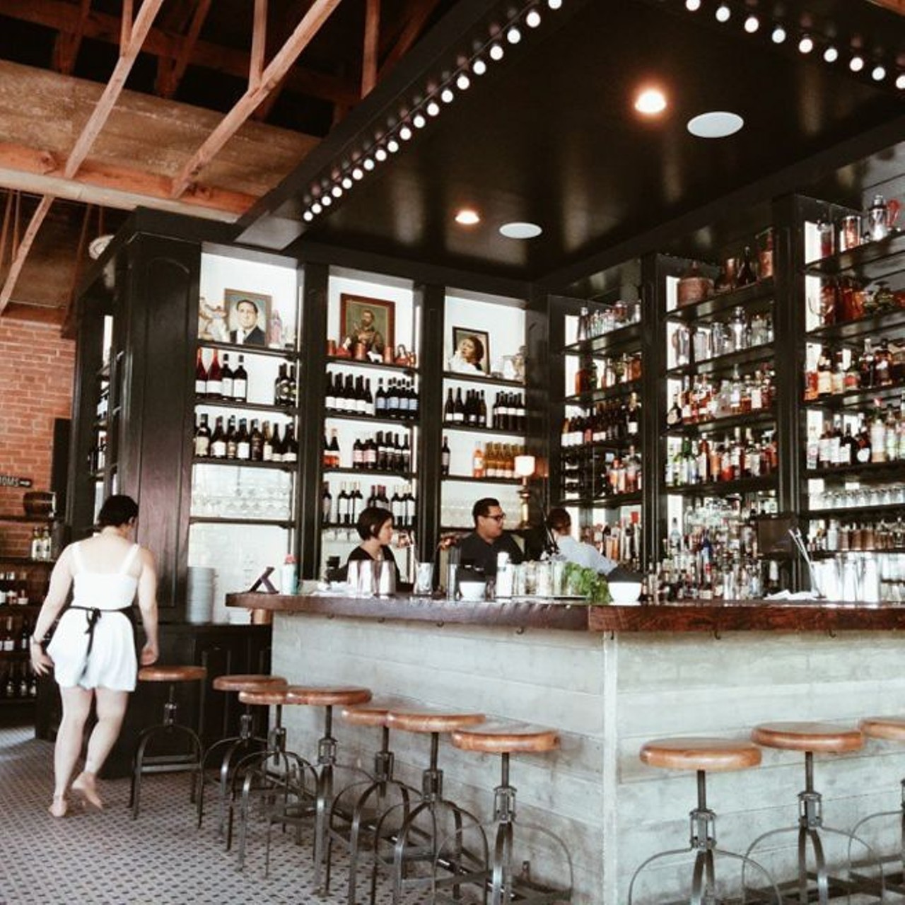 Barbaro
2720 McCullough Ave., (210) 320-2261
Barbaro is the perfect location for a pre-dinner cocktail, antipasto, dinner, dessert and nightcap. And the atmosphere is great for doing it all alone.
Photo via Instagram, royaltheartist