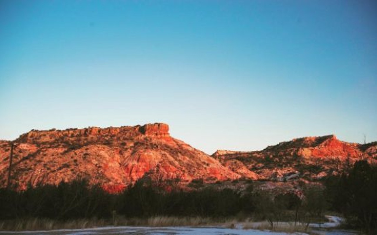 Palo Duro Canyon State Park
11450 Park Road, Canyon,  tpwd.texas.gov/state-parks/palo-duro-canyon
There's over 30 miles to hike, mountain bike and go horseback riding. During the summer, catch "TEXAS" an outdoor musical drama, which runs at the Pioneer Amphitheater in the park. 
Photo via Instagram, travel_mex