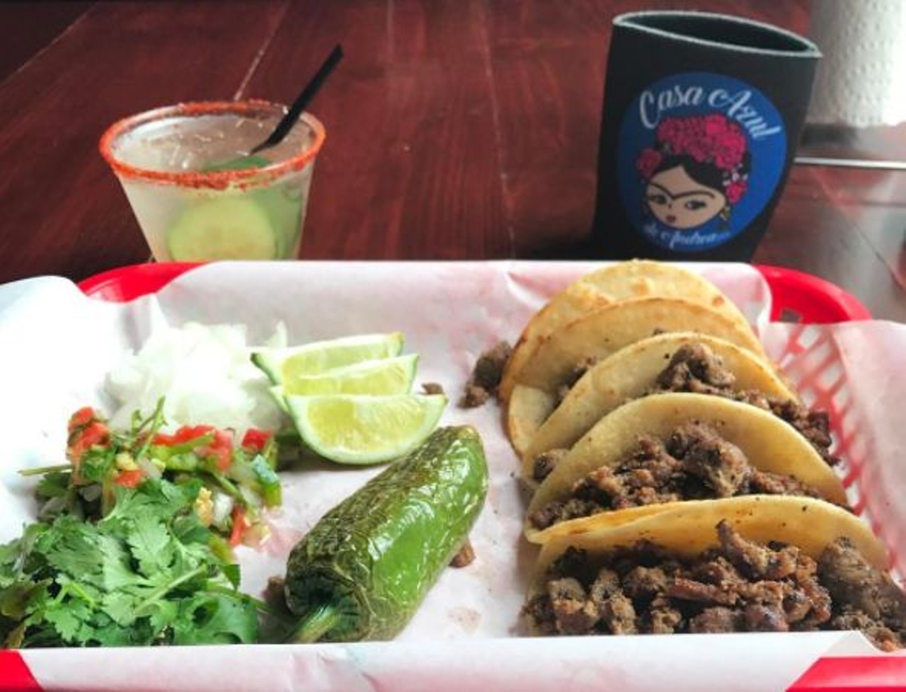Casa Azul de Andrea
1036 S. Alamo, (210) 451-9393
What better place to eat tacos than in the casita/restaurant dedicated to Frida Kahlo?
Photo via Instagram, lisa.22rn