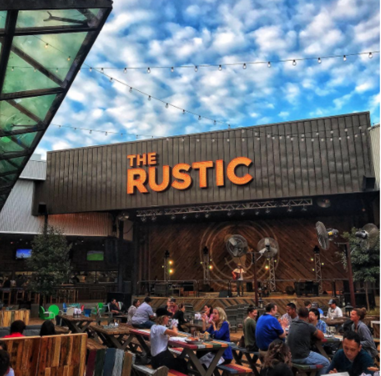 The Rustic
17619 La Cantera Pkwy., Suite 204, (210) 245-7500, therustic.com
Country fans will probably spend most evenings at The Rustic, with live music basically every night and a full bar and kitchen. RIP Cowboys Dancehall (Don't @ us.) 
Photo via Facebook, trustartz