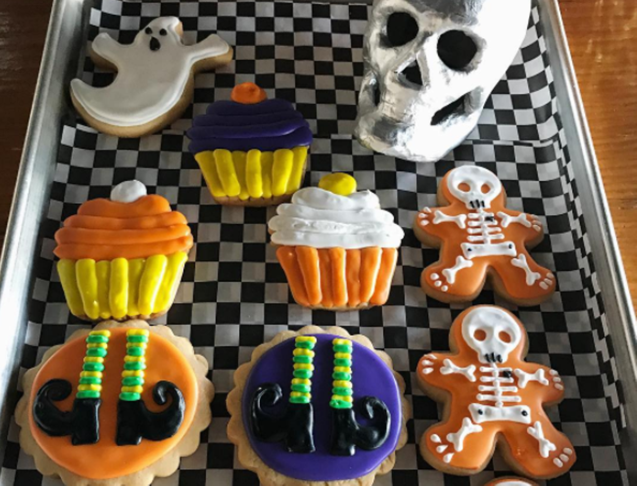 Eaton Sweet Coffee Bar
5223 McCullough Ave., (210) 492-1104, facebook.com
Eaton Sweet Coffee Bar (also known as Olmos Perk under new ownership) will make your skin crawl with their skeleton cookies.
Photo via Instagram, eatonsweetcoffee