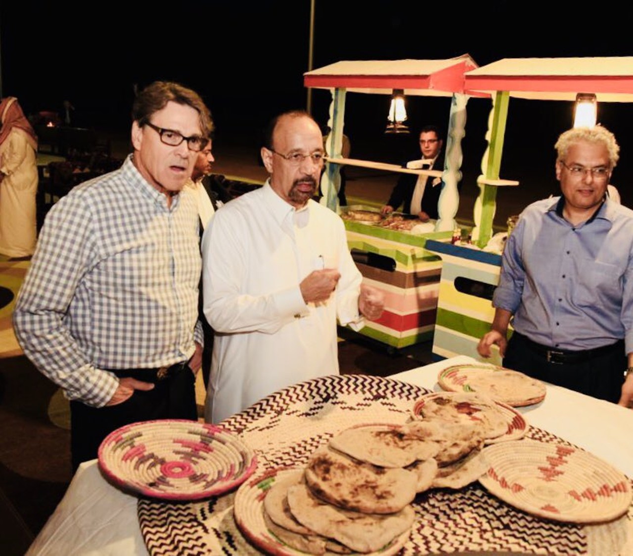 Be with someone who looks at you the way Rick Perry looks at pita bread.
