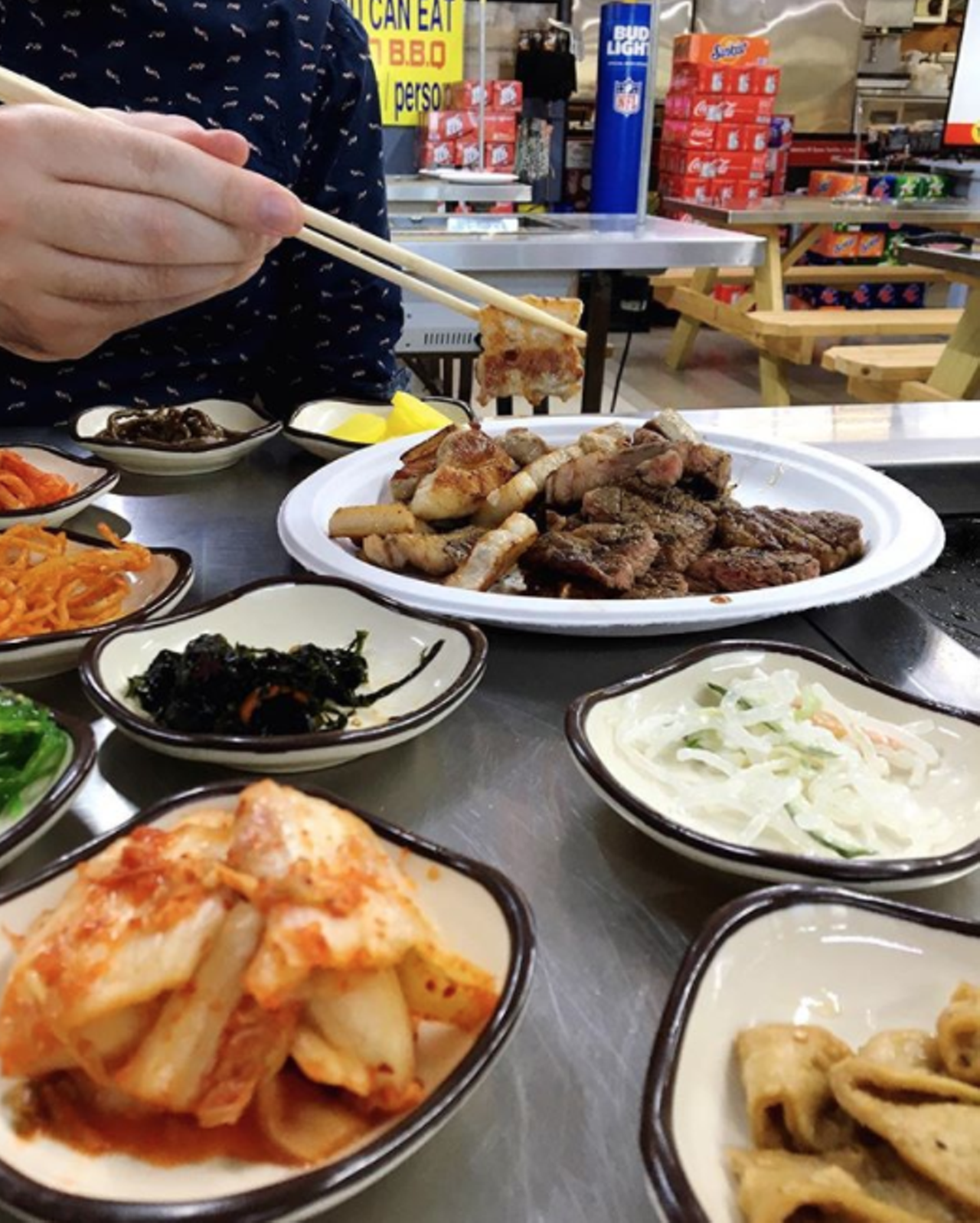 Chas Market & Kitchen
1431 N Pine Street, (210) 227-1521
Your visit to Chas won’t be complete without devouring some Korean BBQ beef short ribs, or perhaps the teriyaki if you don’t want something so messy.
Photo via jesselizarraras / Instagram