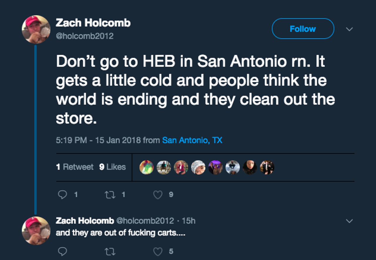 These San Antonians Have a Message for Everyone That Ransacked H-E-B Before the Winter Storm