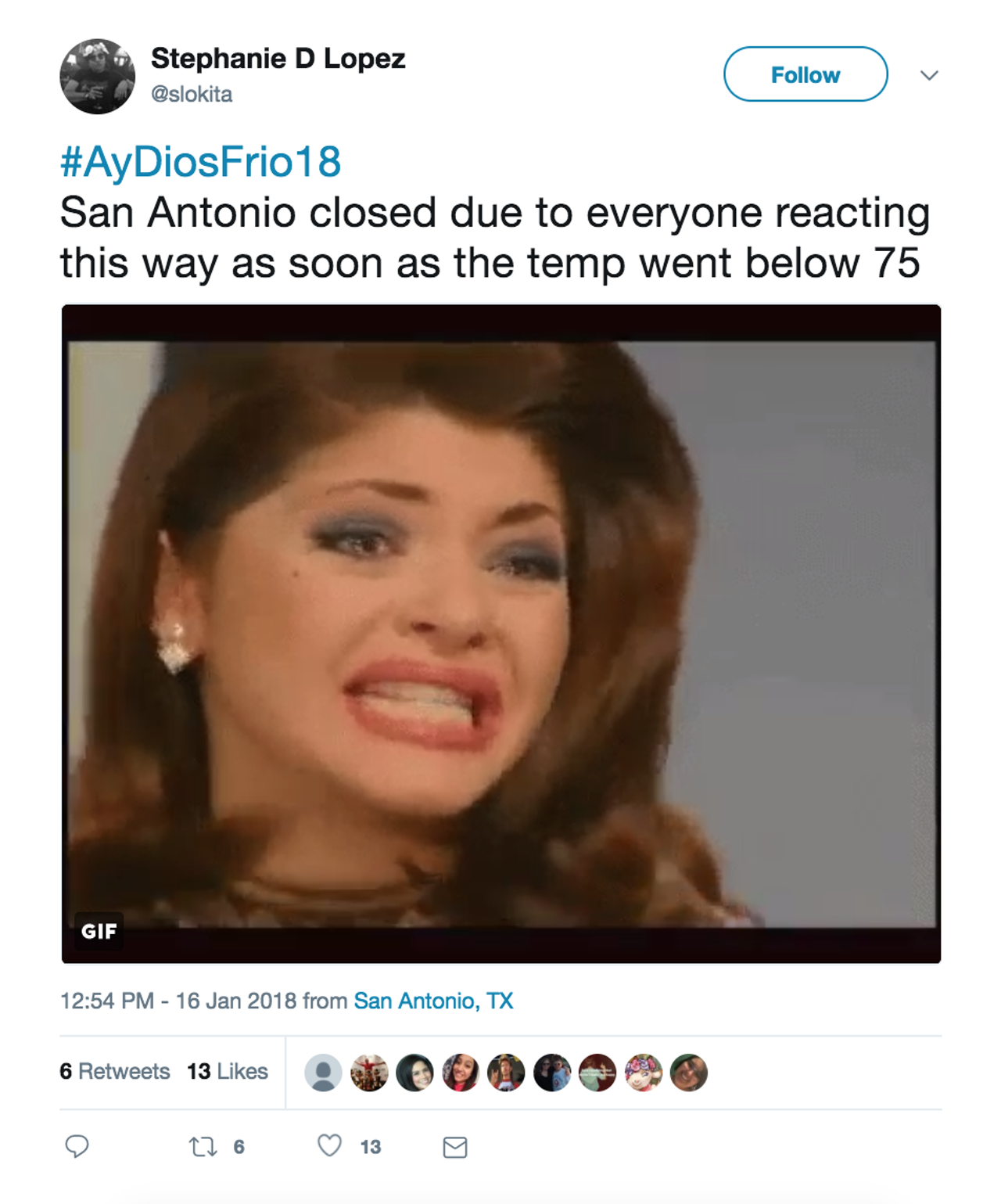 These #AyDiosFrio18 Tweets Show How San Antonio Reacts to Cold Weather