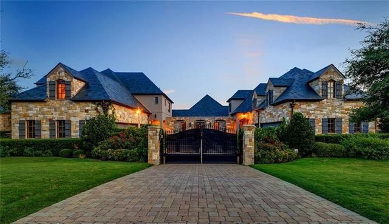 The 2005 stone-clad home rests on a 1.5-acre lot in Fort Worth, not too far from Selena's hometown of Grand Prarie.