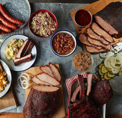 True Texas BBQ
Multiple Locations, heb.com
Located inside H-E-B’s across the city, True Texas — much like good barbecue should be — is always there when you need it. Fourteen hours of smoking with Texas oak means you get hole-in-the-wall quality BBQ with grocery store convenience. 
Photo via Instagram / truetexasbbq