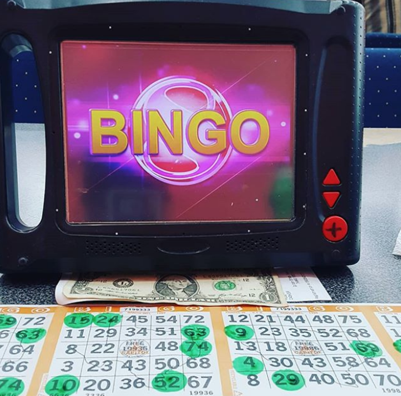 Try your luck at Bandera Late Night Bingo
5810 Bandera Road, (210) 682-6000, goldenbingofamily.com
Folks trying to win some cash or just looking for something laidback to do will want to play a few rounds at late-night bingo. This bingo hall stays open to the wee hours so you can sit back and get your snack on while you try to win big. May the odds be in your favor.
Photo via Instagram / mvaldez148