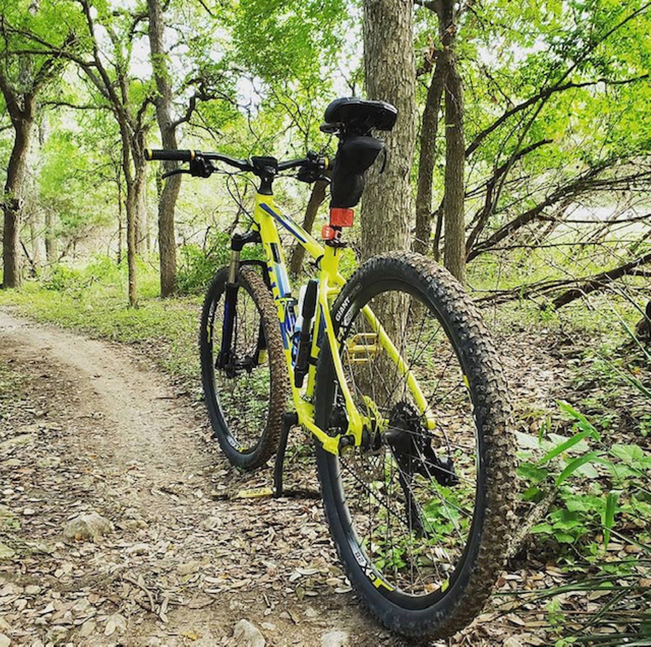 Go mountain biking at O.P. Schnabel9606 Bandera Rd., (210) 207-7275, sanantonio.gov With 10 miles of mountain bike trails, including six easy rated trails, three intermediate and one difficult, it’s no wonder mountain bikers of all levels flock to O.P. Schnabel Park. Smooth trails in the upper part of the park are suitable for beginners while a single-track trail following the dry creek bed offers drops and downhill areas for those who like to free-ride. The Monkey Loop is the most difficult, with up to 3-foot jumps and 4-foot drops.             Photo via Instagram / big_shred_e