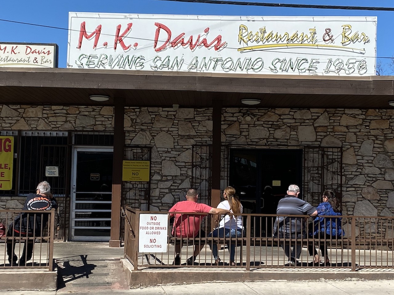 M.K. Davis Restaurant & Bar
1302 N. Flores St., (210) 223-1208, facebook.com/mkdavisrestaurant
This family-owned restaurant specializes in serving up steaks, seafood and Mexican food to hungry San Antonians. What started in 1956 with picnic tables and ice-cold beers is now an Alamo City classic with both food and an atmosphere that remains true to the restaurant’s family roots.