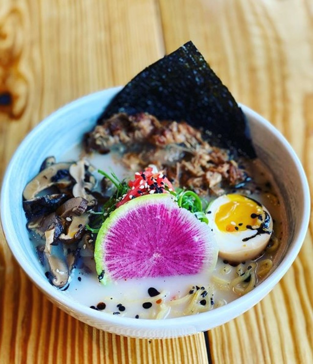 Noodle Tree
7114 UTSA Boulevard, Suite 101, (210) 233-6371, noodletreetx.com
A new twist on ramen noodles. Pickup and delivery within an eight mile radius is available for all your noodly cravings. 
Photo via Instagram  
noodletreetx