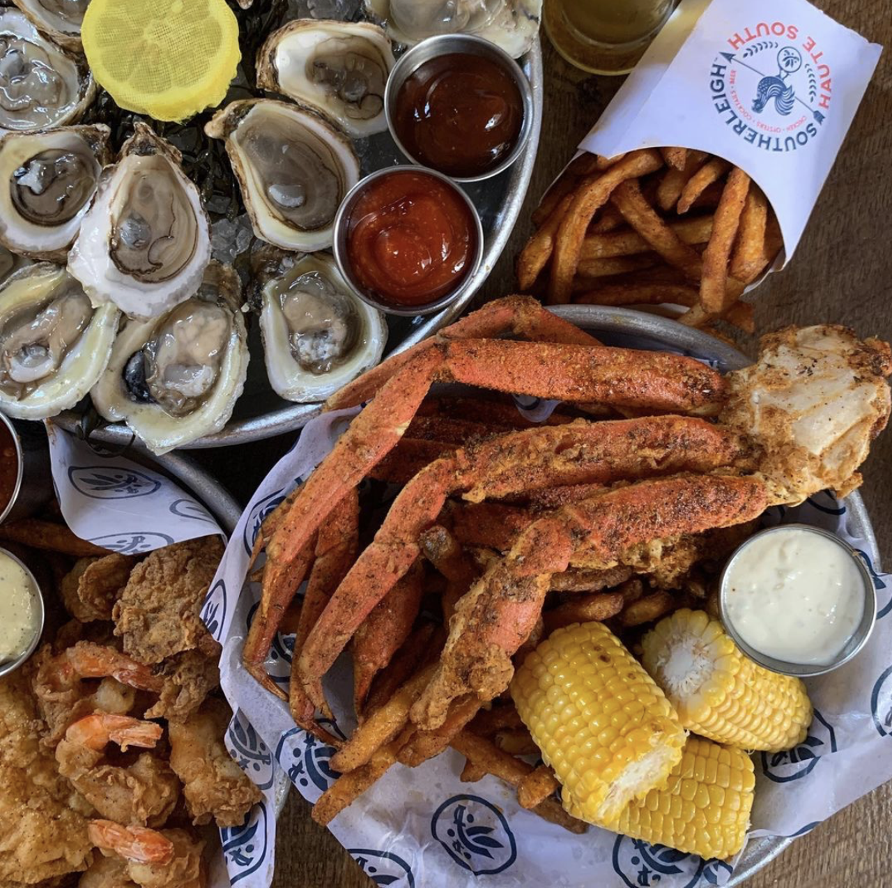 Southerleigh Haute South
5822 Worth Pkwy Unit 112, (210) 236-8556,  southerleighhautesouth.com
This new concept from the folks that brought you the aforementioned snapper throats, Southerleigh Haute South’s Southern-style menu includes a seafood and a full oyster bar.
Photo via Instagram / southerleighhautesouth