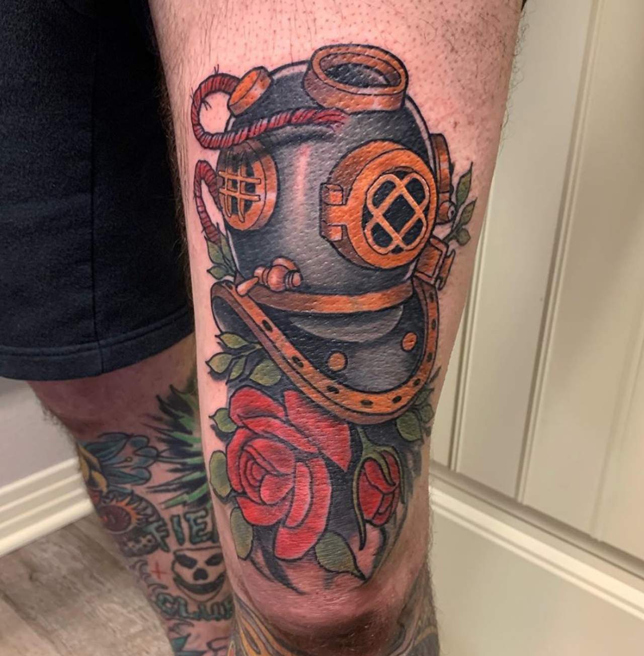 Tattoo of the Week: Diving Octopus... — Independent Tattoo - Dela-where?
