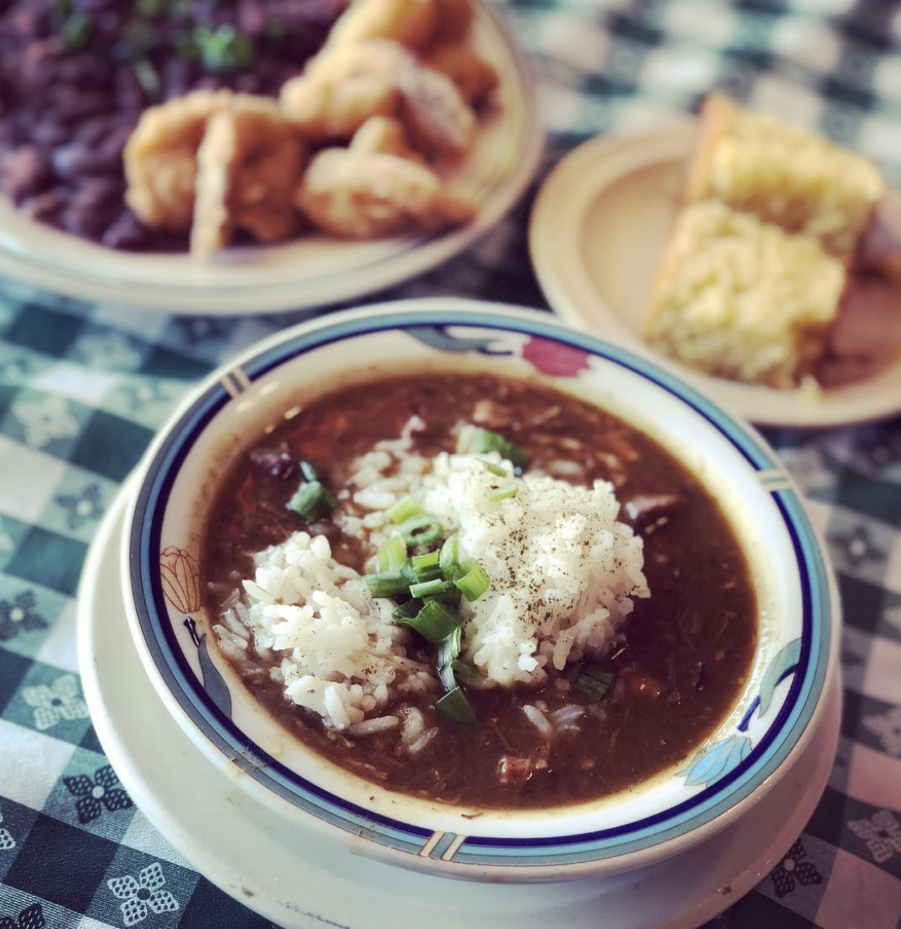 Ma Harper's Creole Kitchen’s Gumbo
1816 N New Braunfels Ave, (210) 226-2200, facebook.com/maharperscreolekitchen
When it comes to Creole cooking, it’s hard to argue with a bowl of expertly prepared sausage and chicken-breast-laced gumbo. Enter Ma Harper, and her tried and true recipe, which has stood the test of time in San Antonio for more than 20 years. 
Photo via Instagram /  texas_made_eats