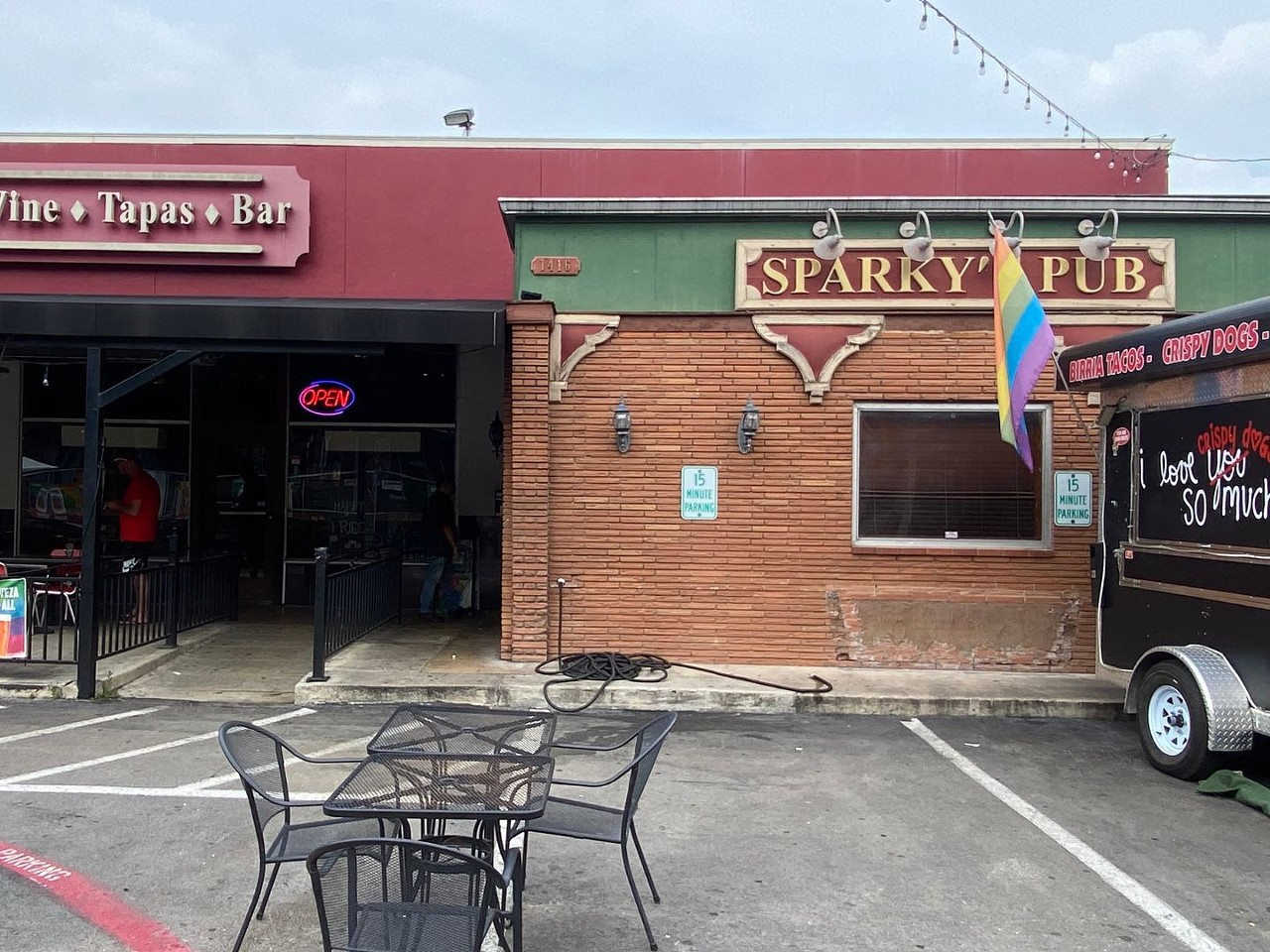 Sparky’s Pub
1416 N. Main Ave., (210) 320-5111, sparkyspub.com
Bringing a taste of England to the North Main Strip, Sparky’s Pub offers a relaxing atmosphere to grab a beer, play darts or shoot pool. In addition to the alcohol, Sparky’s also offers coffee, panini, pastries and other eats.