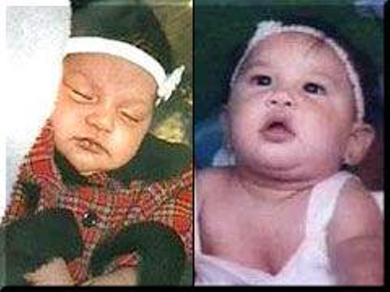 The Murders and Disposal of Sariyah Garcia and Sebastian Lopez
While all account of child abuse stay with us, the heartbreaking deaths of 14-month-old Sariyah Garcia and 4-month-old Sebastian Lopez sting a little bit differently. In 2007, a woman named Valerie Lopez and her boyfriend Jerry Salazar killed Valerie’s two children (Lopez reportedly suffocated Sebastian and beating Sariyah), wrapped their bodies in trash bags and hid them beneath her wood-frame house. Immediately after the news broke, the home became a memorial for the babies, as well as a place for angered residents to leave messages like, “Burn in hell Valerie and Jerry.” Both avoided the death sentence and were instead given life in prison without parole.
Photo via Facebook / In loving Memory of Sariyah Garcia and Sebastian Lopez