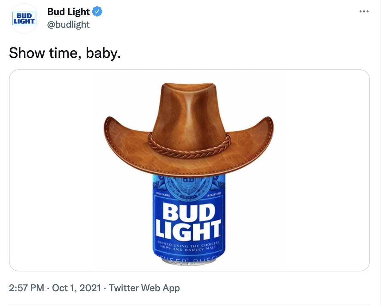 Bud Light Can 
What's more quintessentially San Antonio than a cool, refreshing and nearly flavor-free can of Bud Light? If you're attending a Halloween cookout, just be warned some tipsy guy may attempt to drink you.
Photo via Twitter / budlight