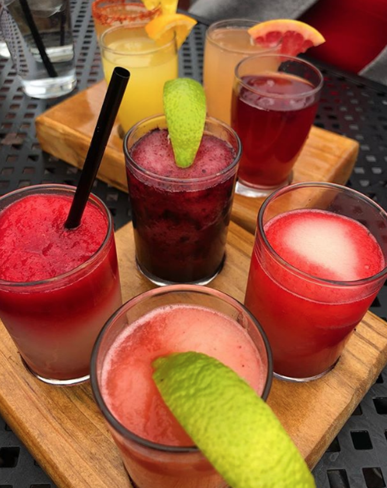 Sangria on the Burg
5115 Fredericksburg Road, (210) 265-3763, sangriaontheburg.com
With a name like Sangria on the Burg, it’s obvious that the alcoholic offerings are going to be out of this world. Mix and match a flight of sliders for the full experience. 
Photo via Instagram / therunningwinemom