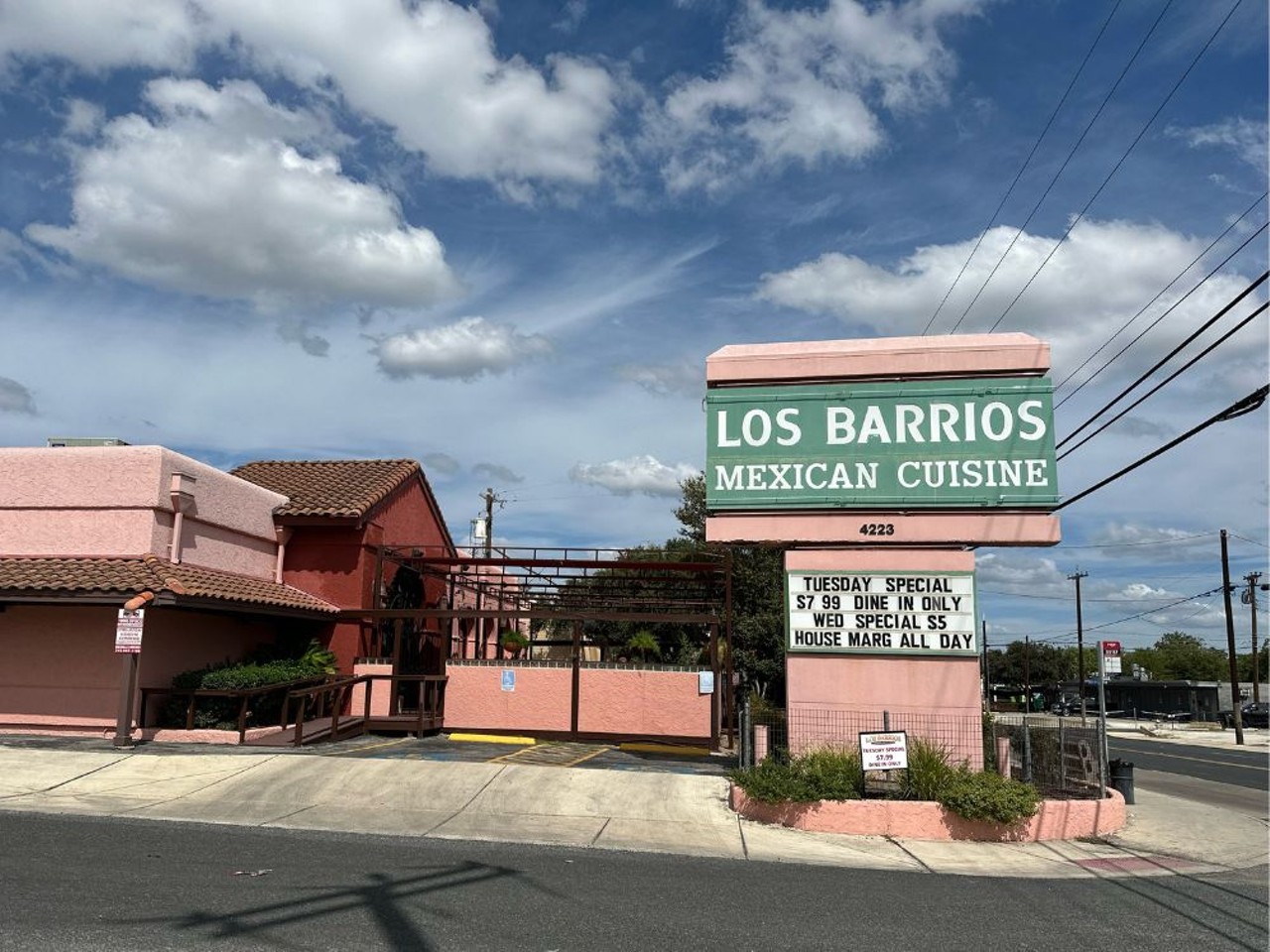 Los Barrios
4223 Blanco Road, (210) 732-6017, losbarriosrestaurant.com
Los Barrios has been delivering "casero-style" meals to the people of San Antonio since 1979 and shows no sign of slowing. Affordable lunch and early bird specials, plus a massive menu of hearty eats have cemented this spot's rep as one of the city's best-loved Mexican restaurants.