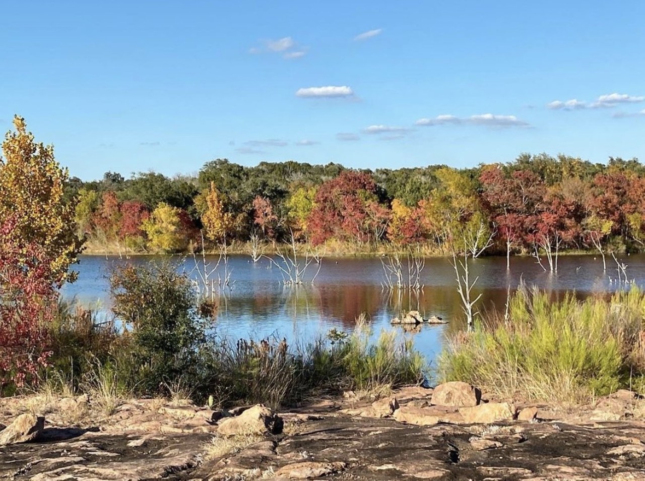 Inks Lake State Park
3630 Park Road 4 W, Burnet, (512) 793-2223, tpwd.texas.gov
If you’re looking for hills, Inks Lake is worth the visit. With a variety of trees and plants – cedar, live oak, prickly pear cacti and yucca – the landscape here is absolutely gorgeous. North of Austin, Inks Lake is a prime spot to appreciate nature, which you can do while camping, backpacking, picnicking and hiking. Just make it a point to swing by the Devil’s Waterhole.
Photo via Instagram / inkslakesp