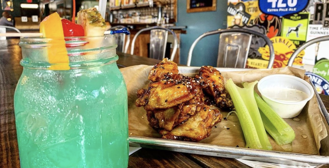 Lucy Cooper’s Texas Ice House
16080 San Pedro Ave, (210) 462-1894, lucycoopers.com
Lucy Cooper’s PB&J wings are a mix of spicy peanut sauce and sweet peach marmalade. In other words, these saucy snacks are a unique take on a classic childhood fave. 
Photo via Instagram / sacurrent