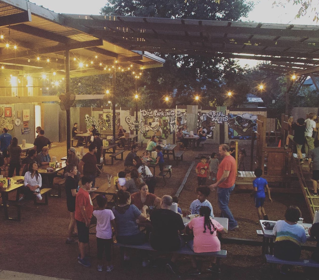 The Cove 
606 W Cypress St, (210) 227-2683, thecove.us 
The Cove has long been an outdoor haven for San Antonians, and for good reason. Its spacious patio accommodates those looking to enjoy the weather, plus it has a play area with plenty of room for kids to have a blast. Be sure to check out the Texas bar, which offers over 40 Texas craft brews.
Photo via Instagram / thecovesa