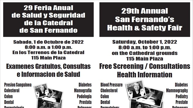 29th Annual San Fernando’s Health & Safety Fair
