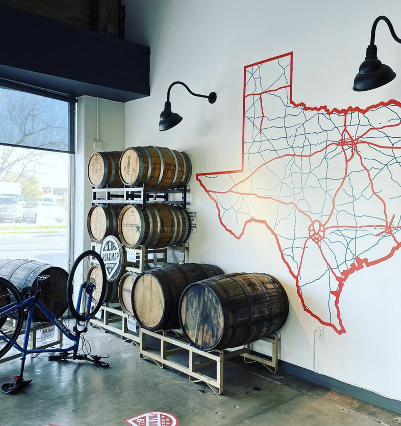 Roadmap Brewing Co.
723 N. Alamo St., (210) 254-9962, roadmapbrewing.com
Roadmap Brewing offers 13 brews on tap, as well as patio space for imbibing before you bike to your next spot.   
Photo via Instagram / rtr.ragman