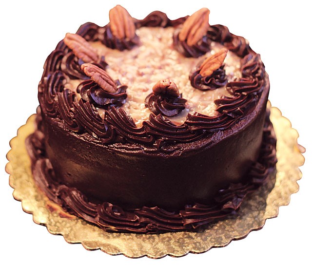 6&#8221; german chocolate cake from central market, $16.99
