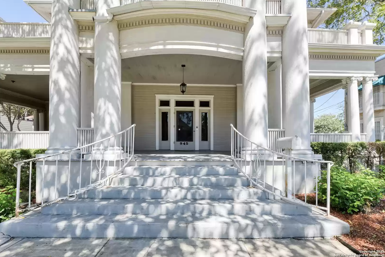 A 100-year-old San Antonio mansion that once held Visitation House Ministries is now for sale
