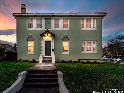 A 1925 home for sale north of downtown San Antonio comes with a rare basement and wine cellar